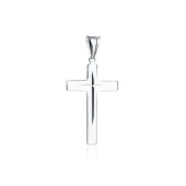 Pandantiv cruce argint DiAmanti K0125R-DIA